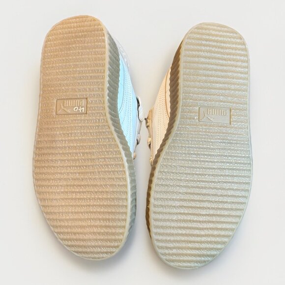 PUMA Fenty x Creeper Phatty Earth Tone Pack Women's Size 7 Warm White 396813-03 - Picture 7 of 14